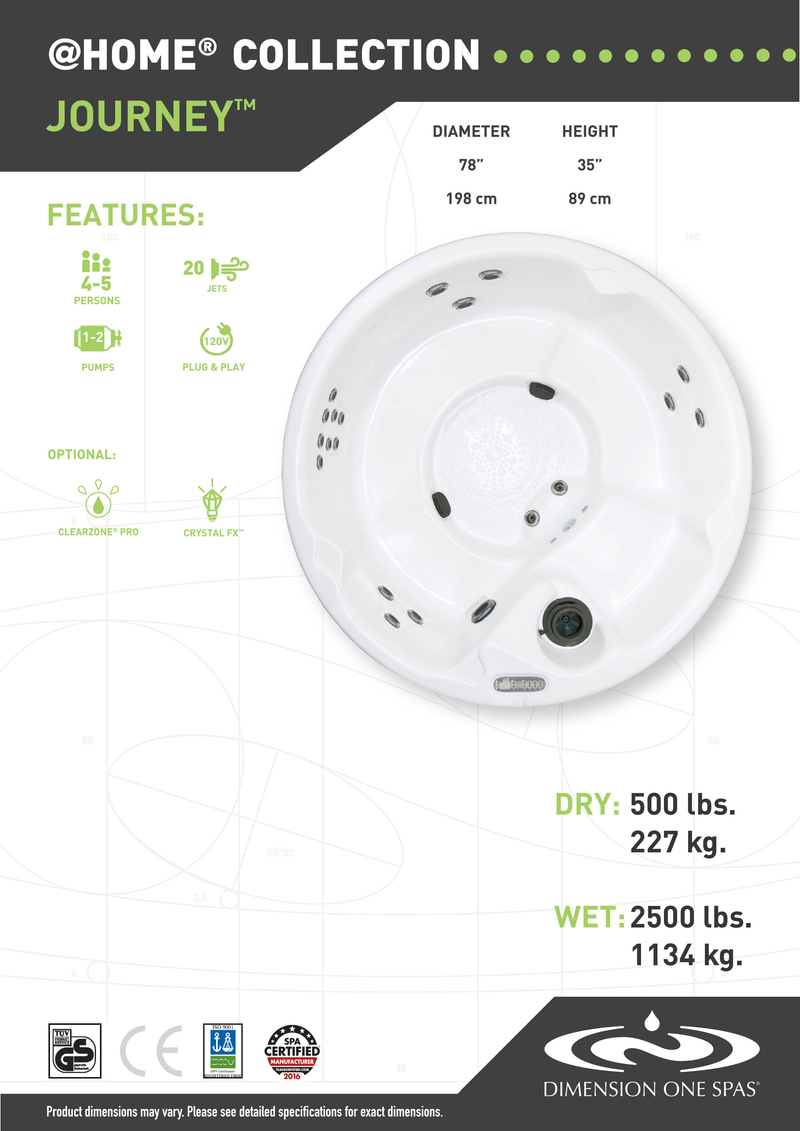 Load image into Gallery viewer, Dimension One Hot Tub - Journey