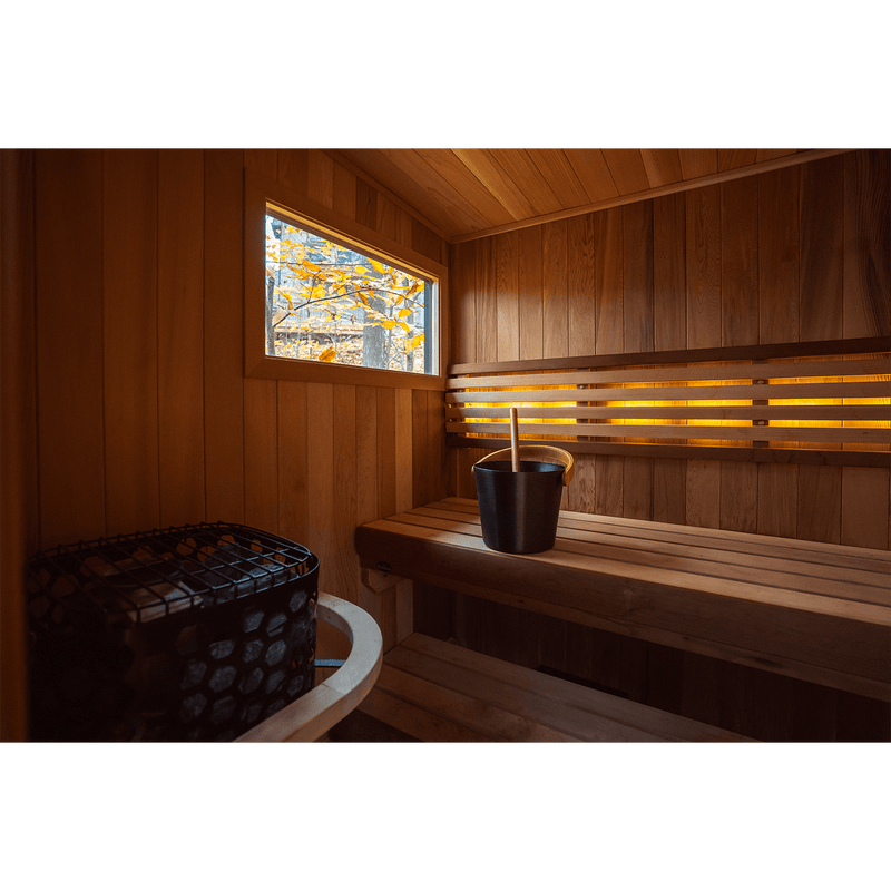 Load image into Gallery viewer, Euro 710 Outdoor Sauna w/changeroom