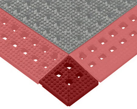 Load image into Gallery viewer, Vinyl Floor Tile in Burgundy