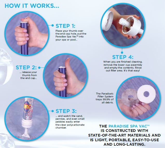 Load image into Gallery viewer, Paradise Spa Vac