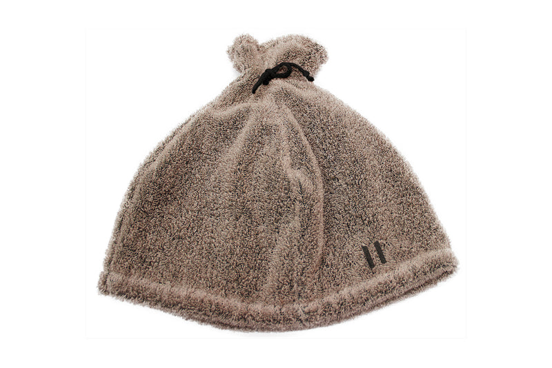 Load image into Gallery viewer, Sauna Hat - Linen Terry / Brown by Rento