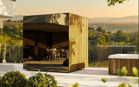 Load image into Gallery viewer, ThermaSol Spectra Cabin Style Outdoor Sauna