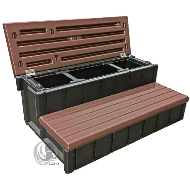 Load image into Gallery viewer, Confer Plastics Step with Storage Space