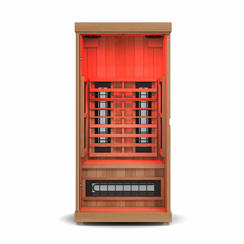 Load image into Gallery viewer, Finnmark Full Spectrum 1-Person Infrared Sauna
