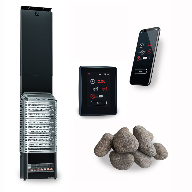 Load image into Gallery viewer, SaunaLlife GL4 Outdoor Sauna Kit
