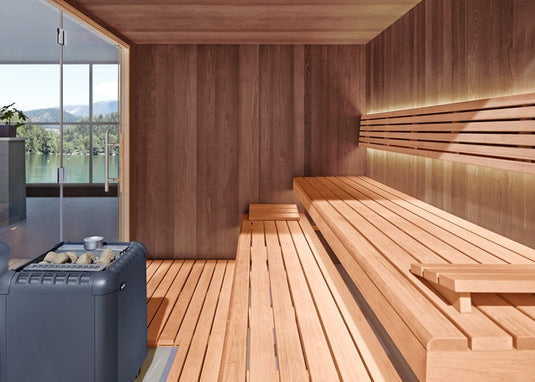Cedar Sauna Refit - Commercial refit