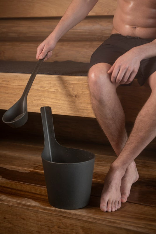 Pisara sauna bucket -  Peat