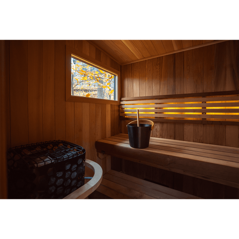 Load image into Gallery viewer, Euro 710 Outdoor Sauna w/changeroom
