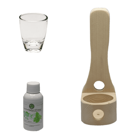 Fragrance: Holder w/2 oz. Eucalyptus