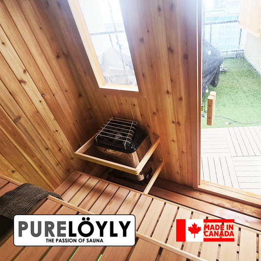 Pure Löyly 6x6 Outdoor Sauna