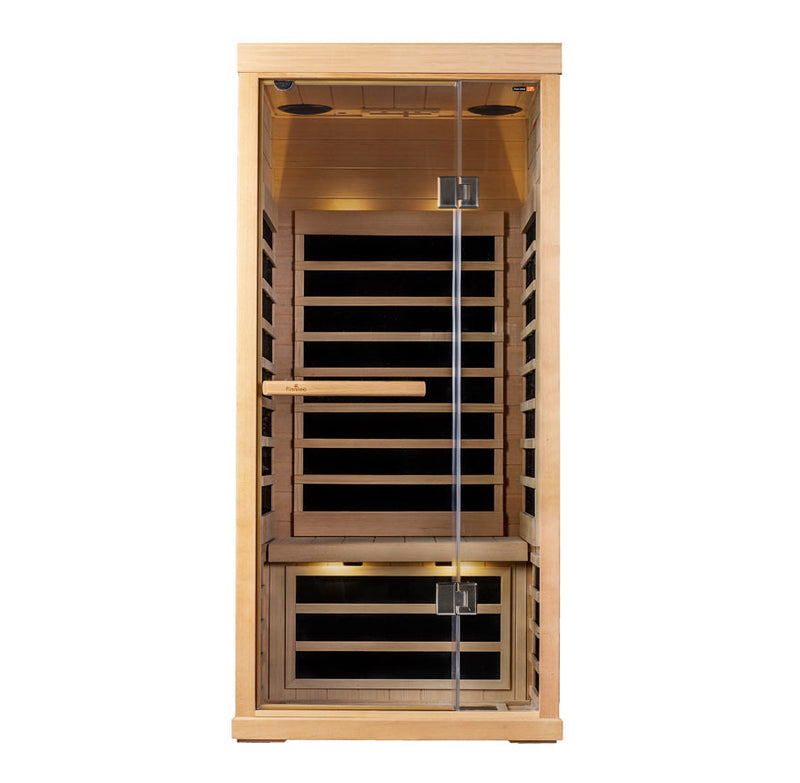 Load image into Gallery viewer, S-810 Series 1-Person Low EMR/Low EF Infrared Sauna
