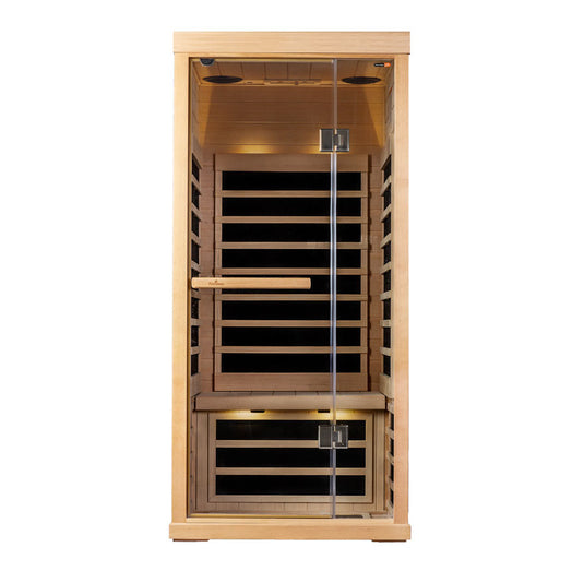 S-810 Series 1-Person Low EMR/Low EF Infrared Sauna