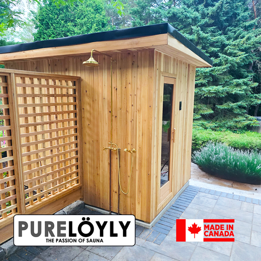 Pure Löyly OD 69 - 6x9 outdoor sauna