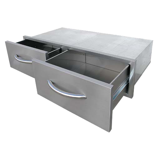 2 Drawer Horizontal