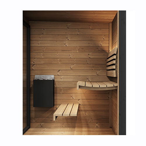 Load image into Gallery viewer, SaunaLlife GL4 Outdoor Sauna Kit
